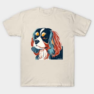 King Charles Painting T-Shirt